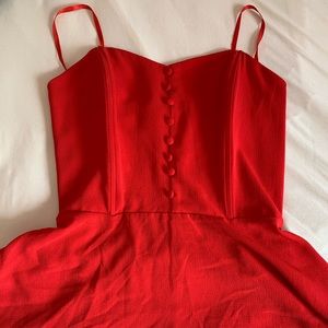 Flirty fit & flare top